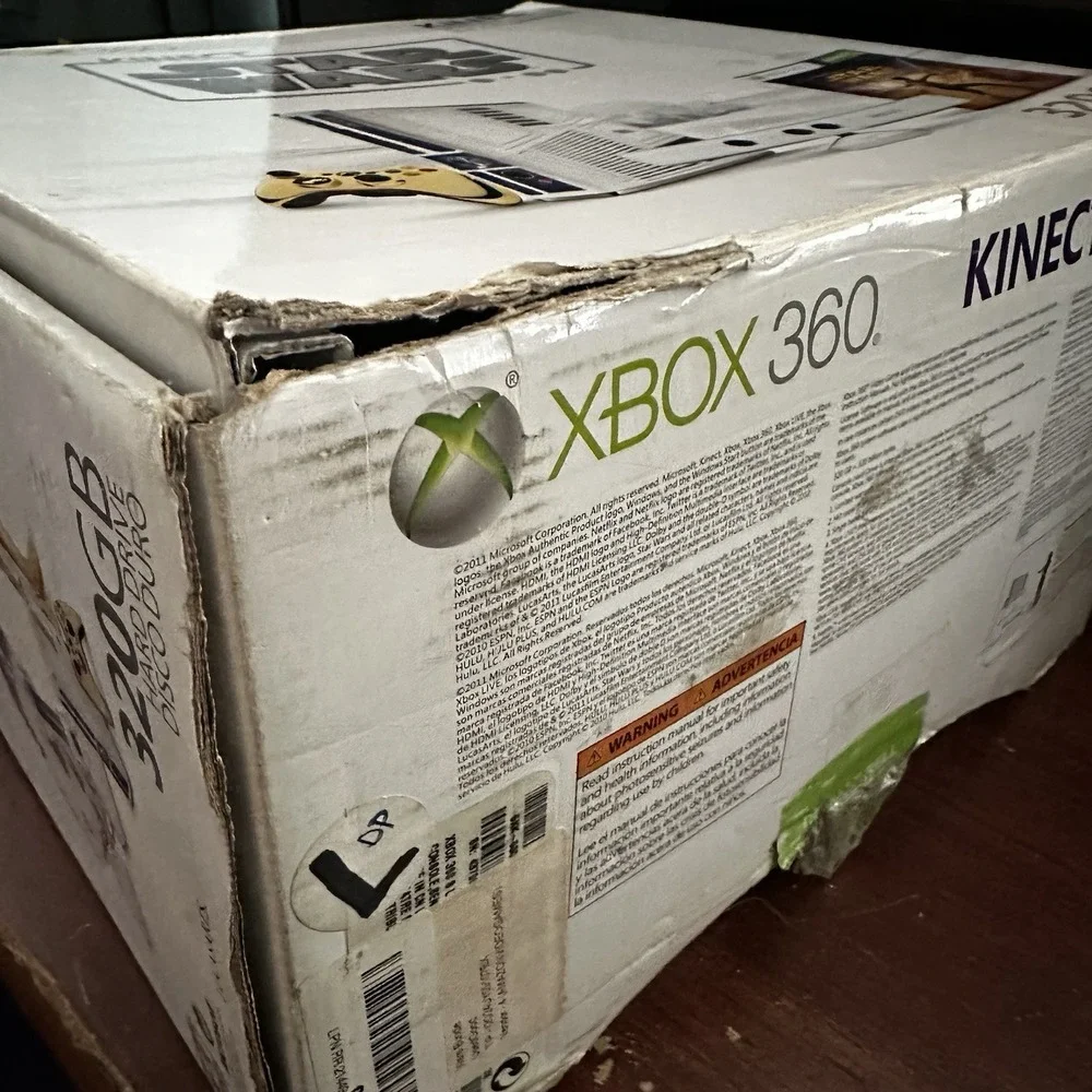 Microsoft Xbox 360 S Limited Edition Star Wars Console Tested No Controller
